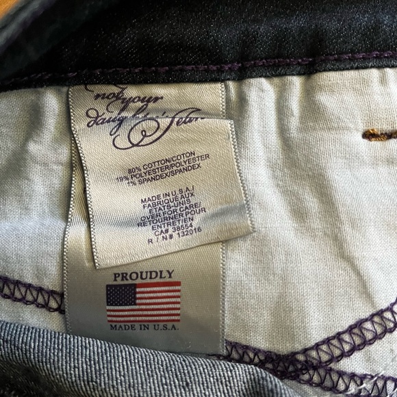 NYDJ Midnight Blue Pencil Skirt - Picture 4 of 4